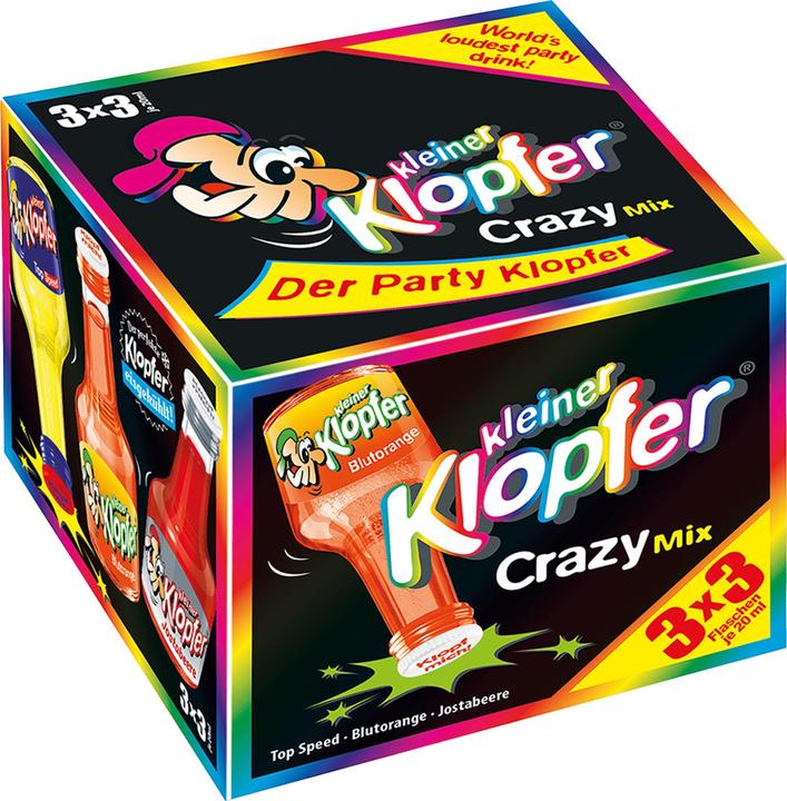 Produktbild Kleiner Klopfer Crazy Mix 15-16 (9 x 2 cl)