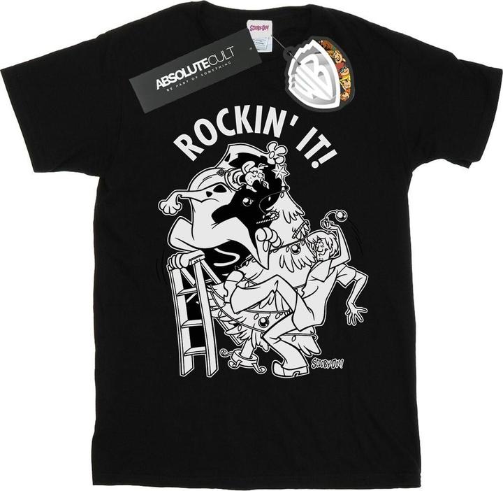 Immagine prodotto Scooby Doo Rockin' It Christmas Maglietta Ragazzi (152, 158)