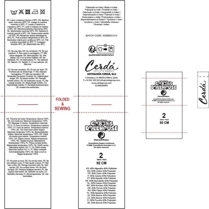 Image du produit Gabby's Dollhouse Kleid Rosa (32)