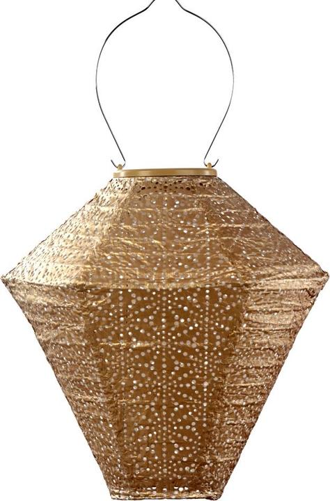 Produktbild Lumiz Solarlaterne Diamond 28 Sashiko Gold 100%