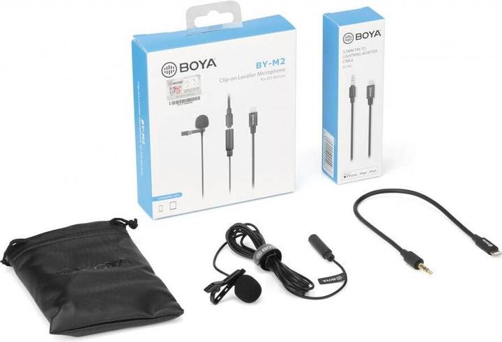 Produktbild Boya BY-M2 Ansteckmikrofon