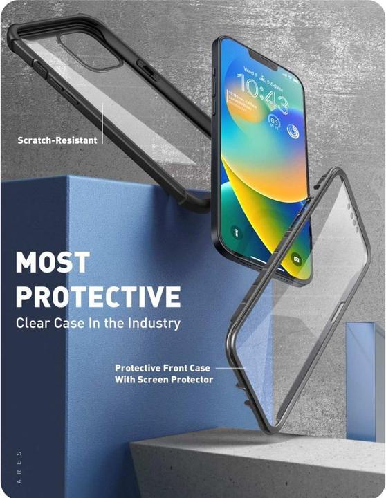 Produktbild Supcase Case IBLSN Ares Apple iPhone 13 Black (Apple iPhone 13)