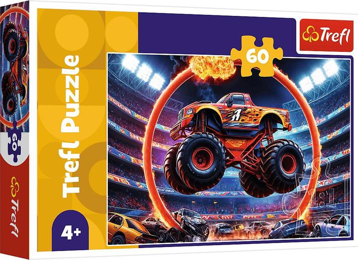 Immagine prodotto Trefl Puzzle 60 – Monster Truck (60 pezzi)