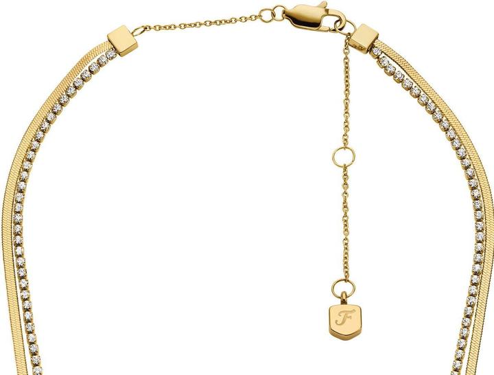 Image du produit Fossil Ellis Halskette (Acier inoxydable, 46 cm)
