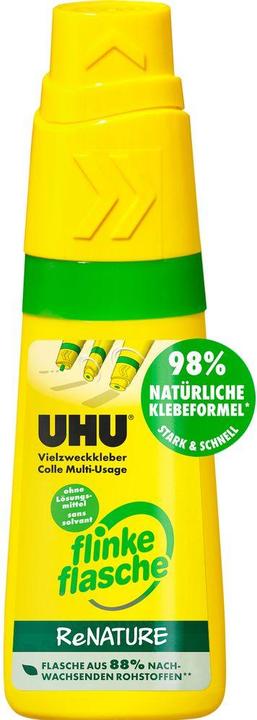 Image du produit UHU Colle tout usage Bouteille rapide (40 g, 40 ml)