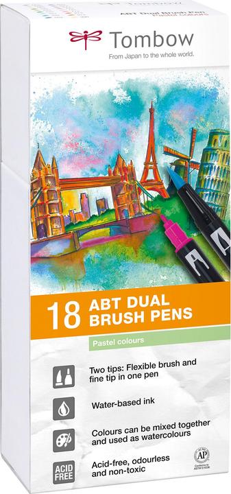 Produktbild Tombow ABT Dual Brush Pen (18x)