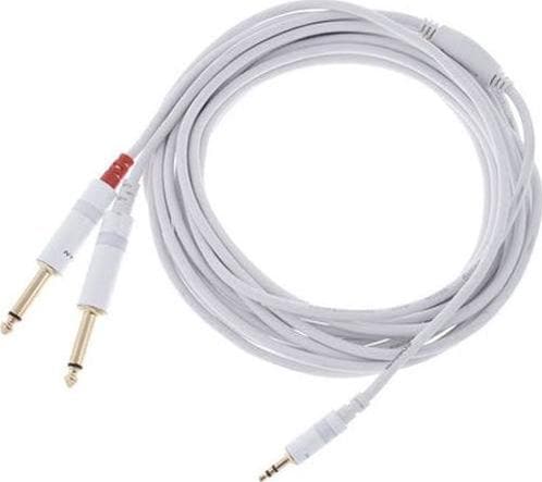 Actual product image Cordial 3.5mm jack - 6.3mm jack (1.50 m, 3.5mm jack (AUX), 6.3mm jack)
