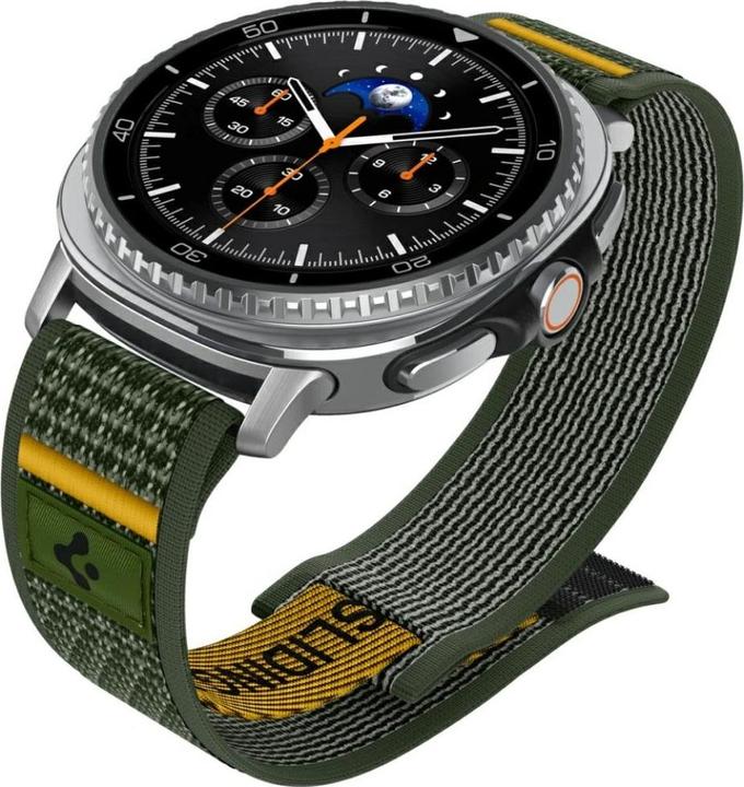 Produktbild Spigen - Athlex Air - Samsung Galaxy Watch8 40mm - Active Green (40 mm, 44 mm, 46 mm, Fabric, TPU)