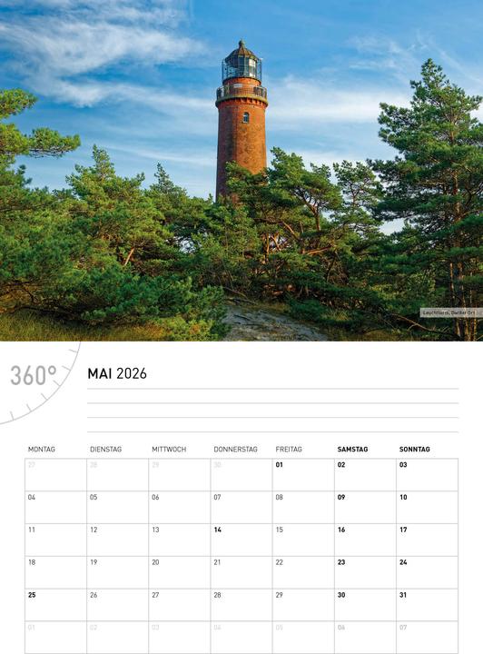 Produktbild MecklenburgerBuchtBroschürenkalender2026 (A3, A4)