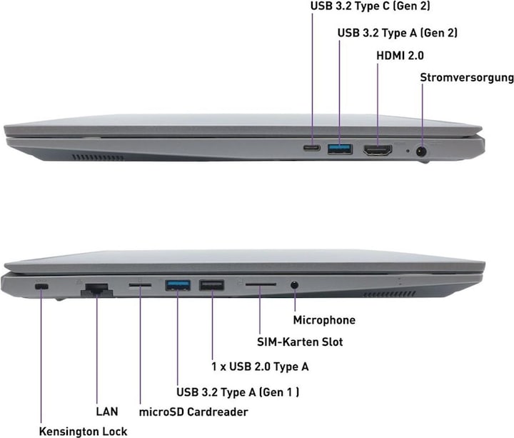 Produktbild Terra MOBILE 1717R i7-1355U W11P - Notebook - Core i7 (17.30", Intel Core i7-1355U, 16 GB, 1000 GB, DE)