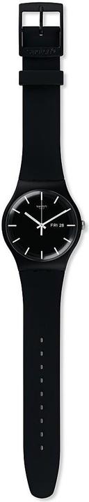 Actual product image Swatch Mono Black (Analogue wristwatch, Swiss made, 41 mm)