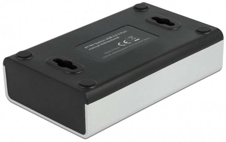 Produktbild Delock Umschalter USB 2.0 mit 4 x Typ-B Buchse zu 1 x Typ-A Buchse manuell bidirektional (USB-A, 4 Ports)