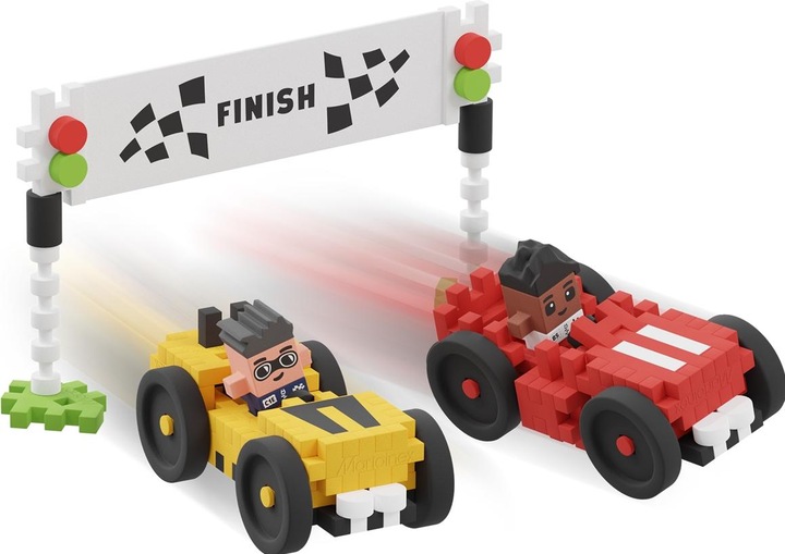 Actual product image Marioinex Klocki Mini Waffle 80 Race Elements