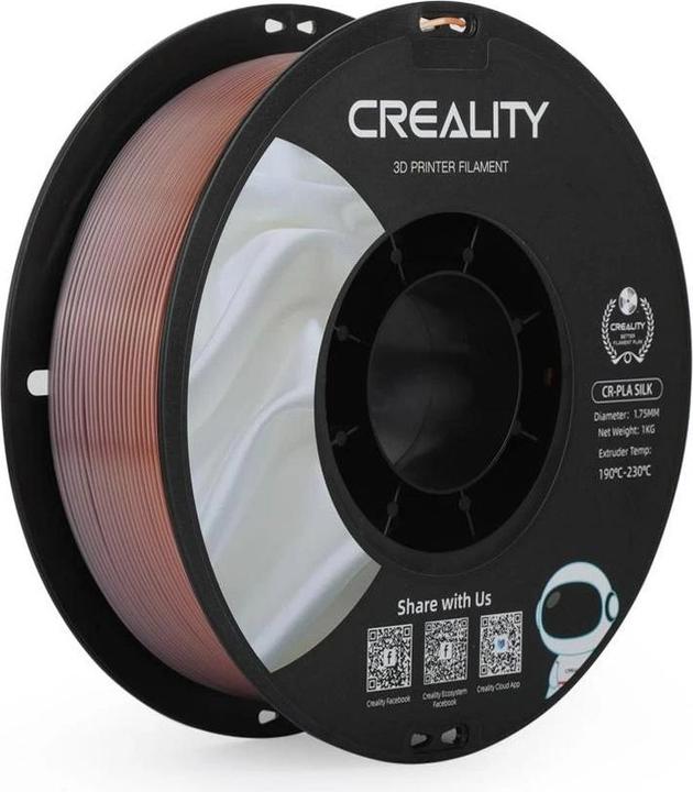 Image du produit Creality Filament PLA, arc-en-ciel, 1,75 mm, 1 kg (PLA, 1.75 mm, 1000 g, Multicolore)