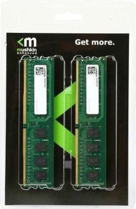 Productafbeelding Mushkin DDR4 - 64 GB -3200 - CL - 22 - Dual Kit, RAM (MES4U320NF32GX2, Essentials). (2 x 32GB, 3200 MHz, DDR4 RAM, DIMM 288 pin)