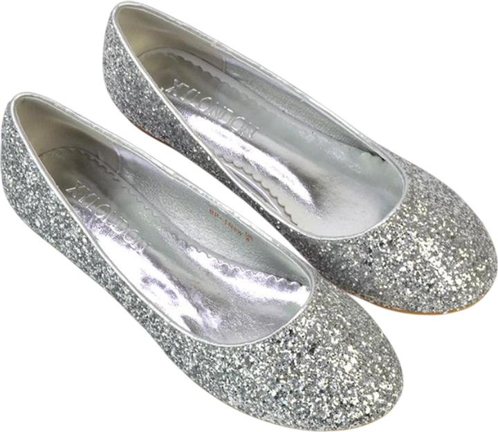 Produktbild XY London Karissa Glitzer Ballerinas Flach (39.5)