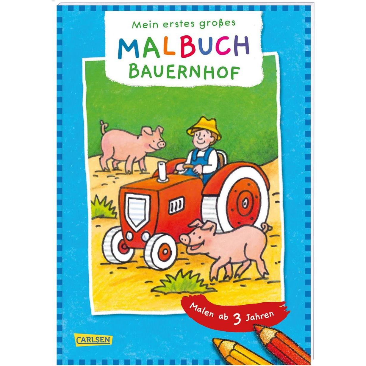 Mein erstes grosses Malbuch: Bauernhof: Malen ab 3 Jahren, Kinderbücher von Eva Muszynski