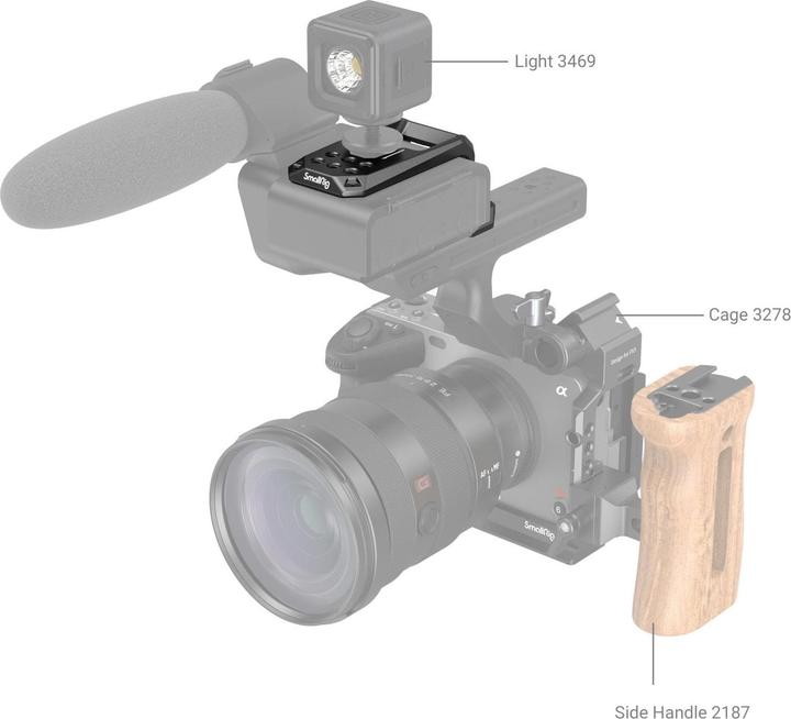 Produktbild SmallRig Top Plate for Sony FX3 XLR Unit MD3990