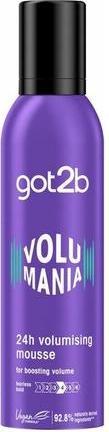 Schwarzkopf Got2b Mousse Volumania 24h Volumizing - Hair Styling Mousse (Volumenschaum)