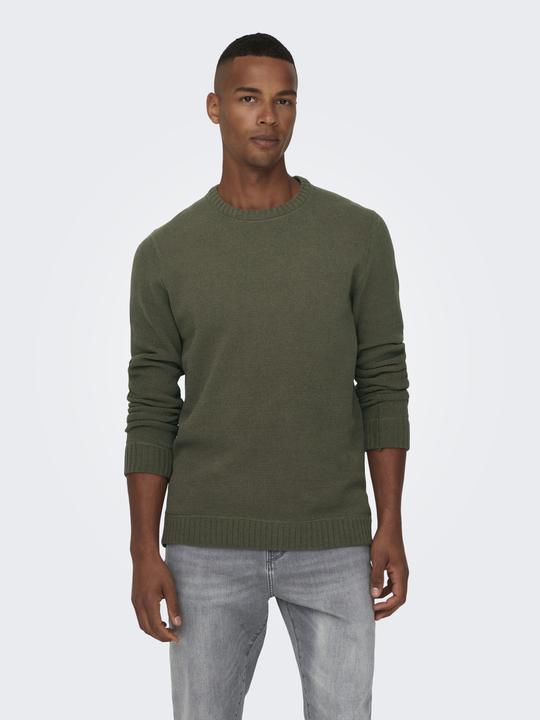 Image du produit Only & Sons Pull-over en maille unie (XS)