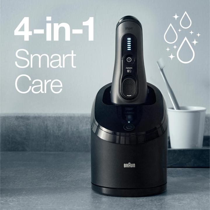 Actual product image Braun Series 8 8450cc electric shaver for men