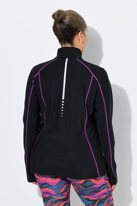 Image du produit Ulla Popken Veste technique en molleton déperlant, col montant (46, 48)