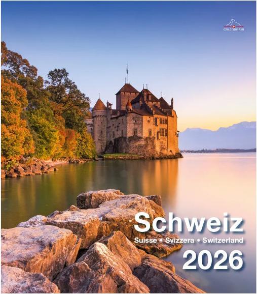 Produktbild Schweiz 21x24 2026 (21 x 24 cm, Harter Einband, Französisch, Deutsch)