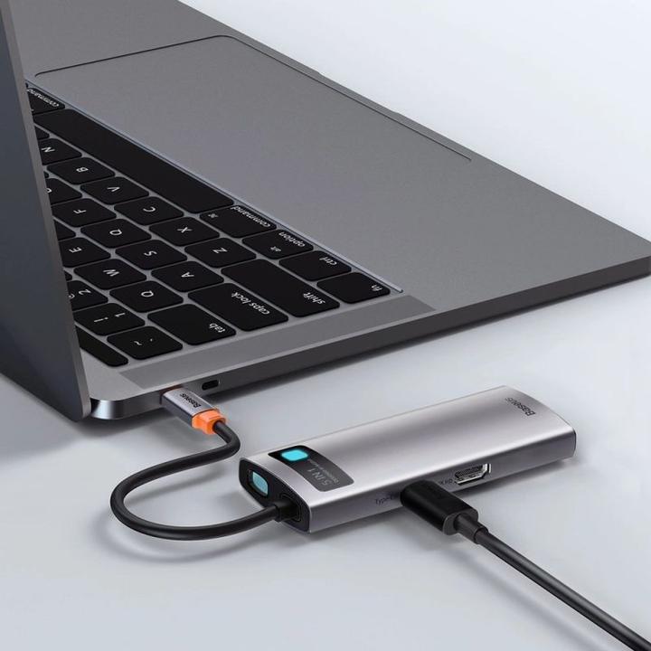 Produktbild Baseus Metal Gelam Series (USB-C, 5 Ports)