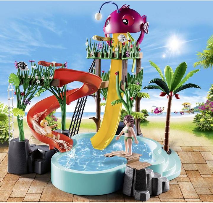 Produktbild Playmobil Aqua Park mit Rutschen (70609, Playmobil Family Fun)