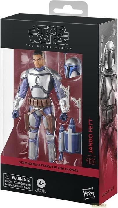 Produktbild Hasbro Star Wars Episode II Black Series Actionfigur Jango Fett 15 cm