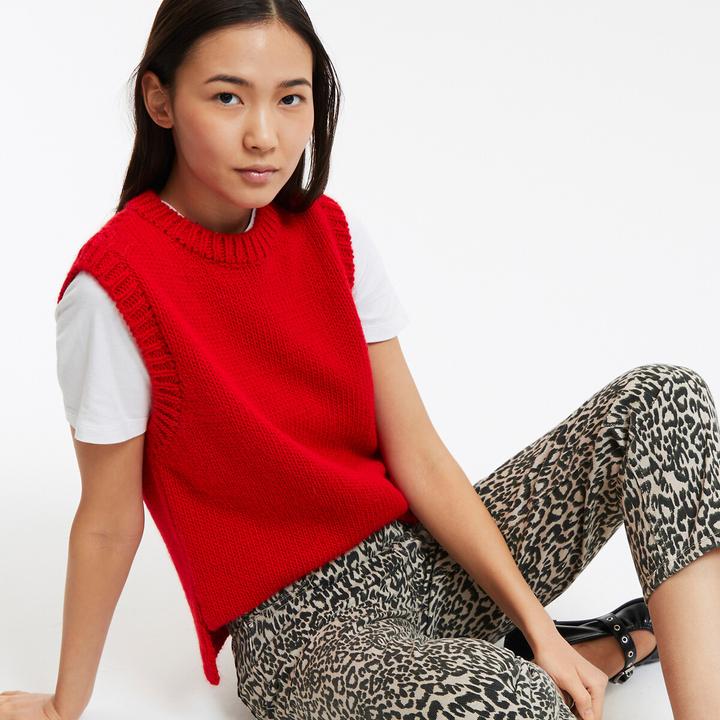 Image du produit La Redoute Collections Pullunder mit rundem Ausschnitt (M)
