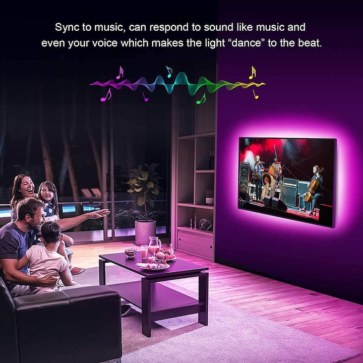 Produktbild Lumina Swiss LED Strip TV Ambi (Mehrfarbig, 500 cm, Indoor)