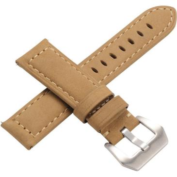 Thumbnail - Strap-it Lederarmband (Leder, Xiaomi Mi Watch), Uhrenarmband, Braun