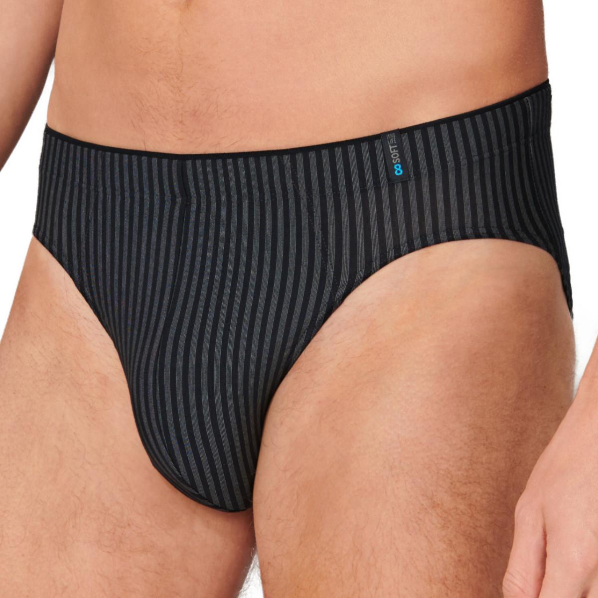 Thumbnail - Schiesser, Herren, Unterhosen, 2er Pack Long Life Soft Supermini, Blau, (XXL, 2er Pack)