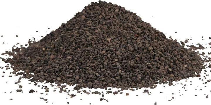 Actual product image vidaXL Basalt gravel 25 kg black 3-5 mm,Colour: Black,Material (Embellishment, other items)