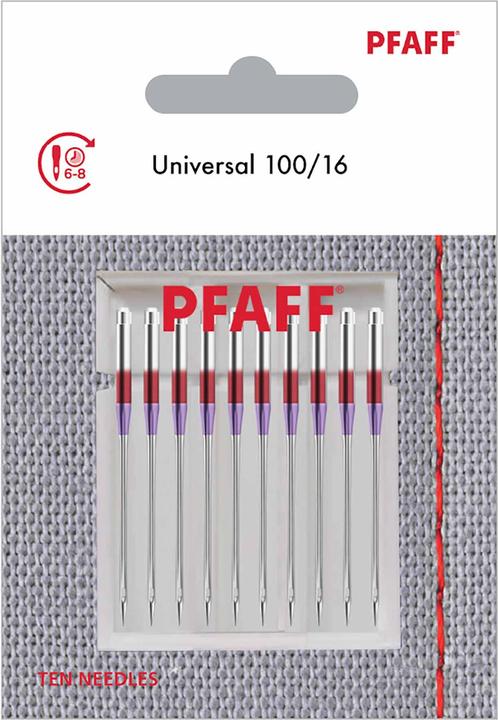 Actual product image Pfaff PF UNIVERSAL NEEDLE 100/16 10PK