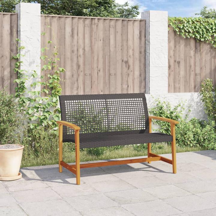 Actual product image vidaXL Garden bench 112 cm and