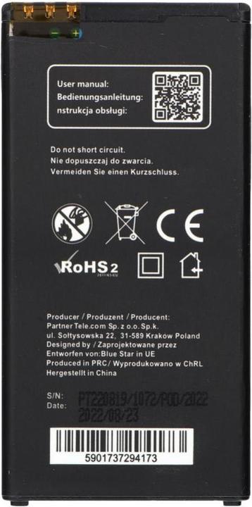 Image du produit NoName Batterie Blue Star BLUE STAR PREMIUM pour NOKIA Lumia 640 2600 mAh
