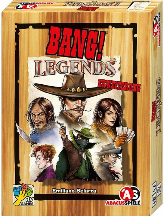 Abacus BANG! Legends (d) (Deutsch, 4 - 7 Spieler)