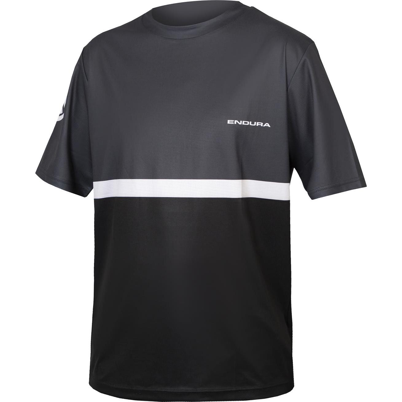 Endura, Herren, Velotrikot, SingleTrack Core T-Shirt II (XL), Schwarz, XL