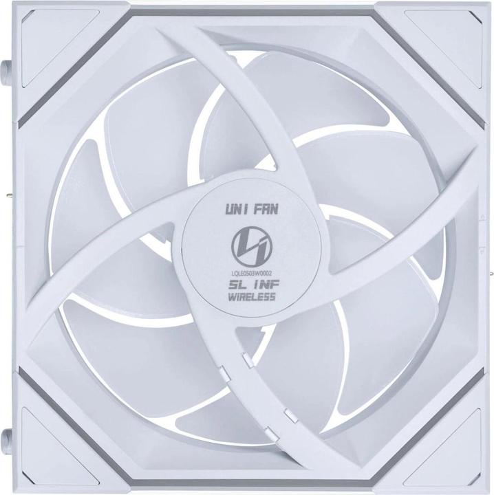 Produktbild Lian-Li UNI FAN SL-INF Wireless Lüfter, ARGB, PWM - 140mm, weiss (140 mm, 1x)