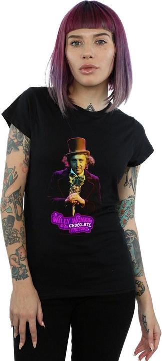 Produktbild Willy Wonka & the Chocolate Factory Dark Pose TShirt (L)
