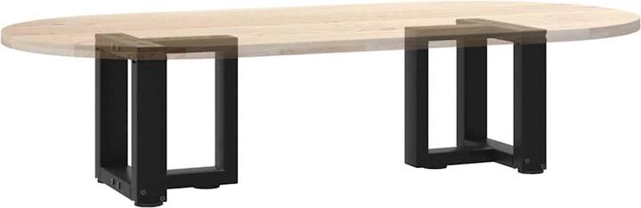 Immagine prodotto vidaXL Gambe tavolo bar a T 2 pezzi nero 40x35x(101-102) cm gamba tavolo acciaio