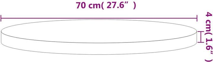 Actual product image vidaXL Gillian (70 x 4 cm)