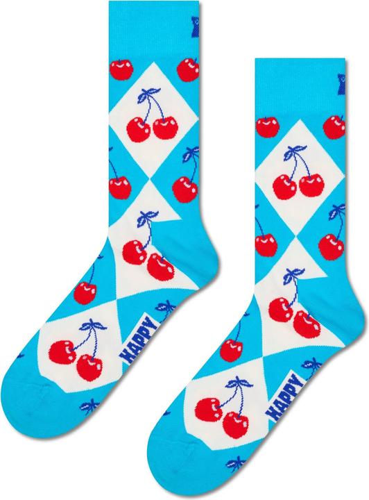 Energy Label Happy Socks Cherry Argyle Sock (Single pack, 41 - 46)