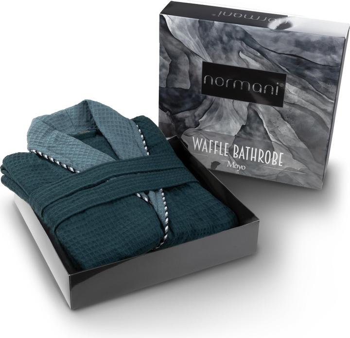 Image du produit Normani Peignoir de bain homme gaufré Moyo - 9129 (6XL)