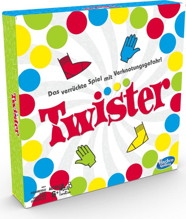 Actual product image Hasbro Gaming Twister (German, 2 Players)