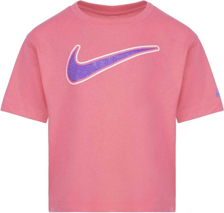 Actual product image Nike Girls Swoosh Varsity T-Shirt (116)