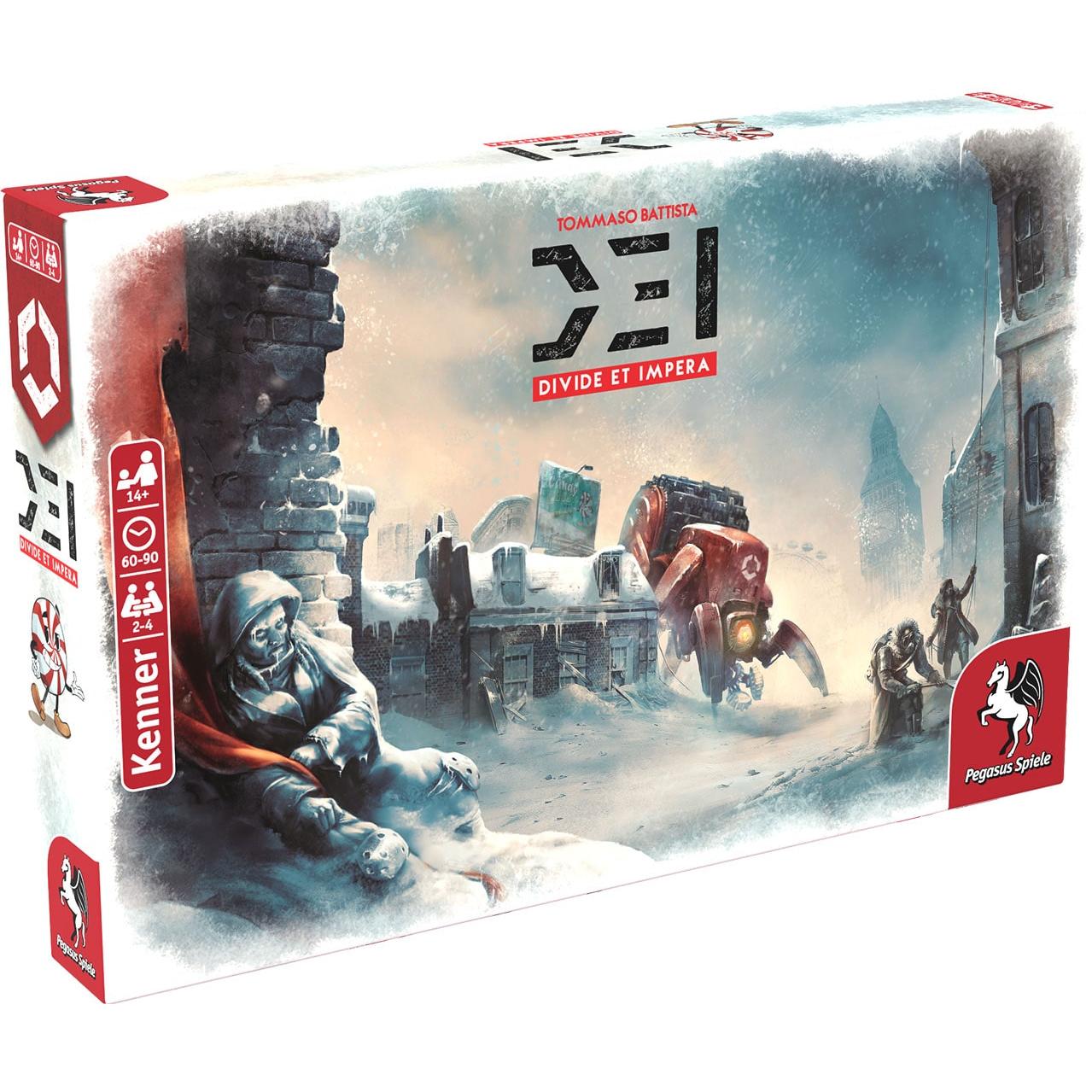 Pegasus 56412G - D.E.I. (Divide et Impera), Brettspiel, für 2-4 Spieler, ab 14 Jahren (DE-Ausgabe) (Deutsch)