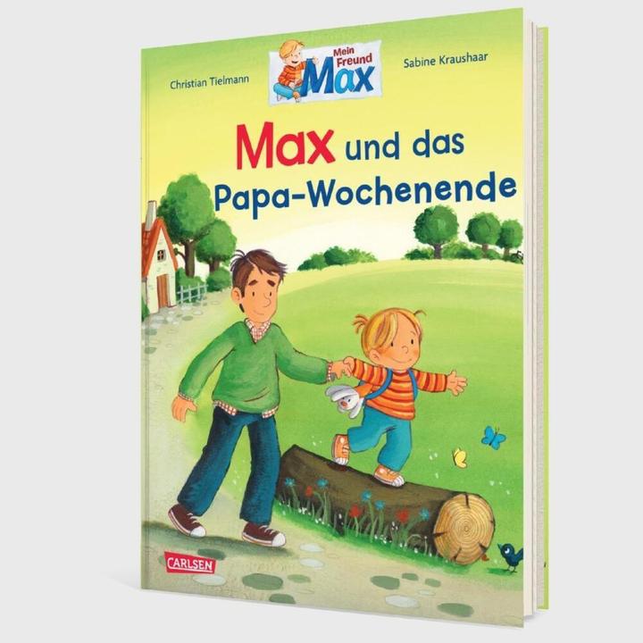 Actual product image Max-Bilderbücher: Max und das Papa-Wochenende (German, Christian Tielmann, Sabine Kraushaar, 2024)